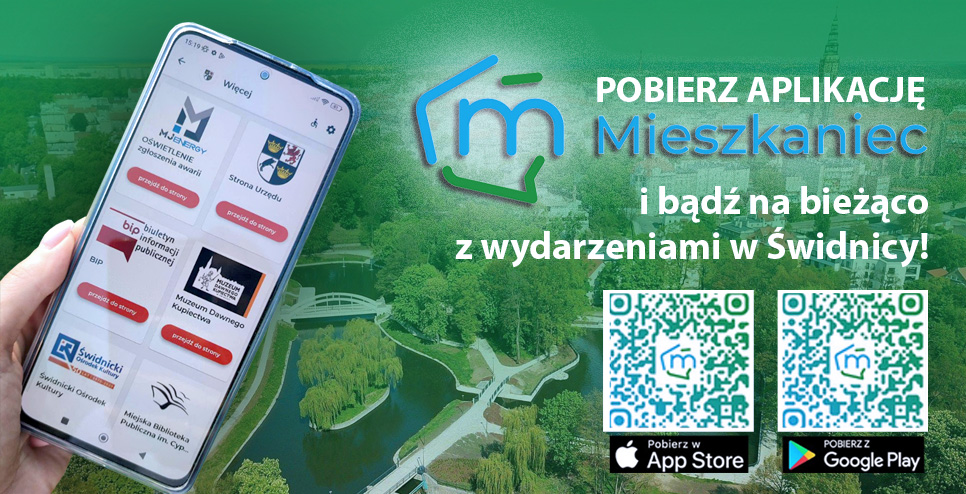 mMieszkaniec to nowoczesna aplikacja, dzięki której uzyskujemy dostęp do informacji o zbliżających się wydarzeniach, inwestycjach, spotkaniach, czy alertach pogodowych